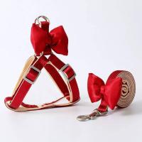 Arnés perro, correa, vestido noche, conjunto de con lazo, bonito arnés ustable perro mascota pequeña y mediana, Collar gato, - details 15