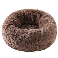Cesta acogedora y cálida para mascotas, cama de Material de felpa agradable para la piel, para gato o perro pequeño, para dormir - details 2
