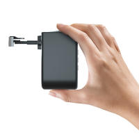 Mini bomba de aire eléctrica de 100 PSI inflador inalámbrico portátil para bicicleta válvula Presta, válvula Schrader inflador de neumáticos con compresor recargable para bomba de bicicleta accesorios para bicicletas MTB de carretera al aire libre - details 0