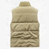 Chaleco Cargo para Hombre Abrigo Táctico de Lana Gruesa sin Mangas, Traje de Trabajo con Bolsillos, 6XL, Novedad 2025 - details 10