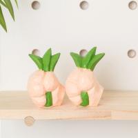 Estatua de mano de hierba divertida multiusos, escultura artística de resina con hierba, decoración exquisita para mesa de mano, decoración de jardín - details 4