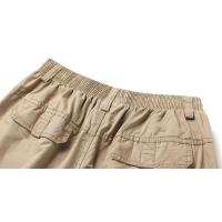 Pantalones cargo para hombre, ropa de trabajo de algodón para primavera y verano - details 14