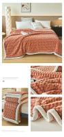 Manta cálida de franela para dormir, mantas suaves y cómodas de lana para la cama, manta cálida y esponjosa para Otoño e Invierno - details 27