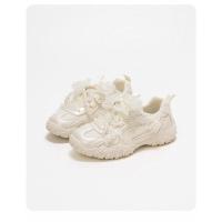 Zapatos de las niñas 2025 nuevos niños zapatos deportivos primavera y otoño niñas plata niña princesa zapatos de entrenamiento moral zapatos de primavera - details 10