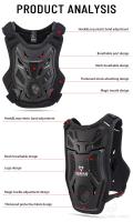 Chaleco de Armadura para Motocross Primavera-Verano Protector de Pecho para Motocicleta - details 9
