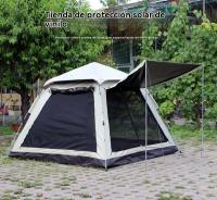 Tienda campaña 4 personas Deportes al aire libre playa Camping Protección solar - details 0