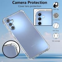 A05 A05S A35 A04 A14 A24 A35 funda suave de silicona transparente a prueba de golpes para Samsung Galaxy A55 A54 A53 A52 A52S A51 A50 5G fundas de teléfono - details 1