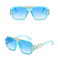 Gafas de sol cuadradas de moda con montura completa, gafas de sol Retro HD de gran tamaño con montura grande, estilo callejero, PC, gafas de sol Unisex para conducir - details 3