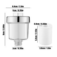 Kit de purificador de salida de agua Universal para baño, filtro de grifo para el hogar, colador de cabezal de ducha, filtro PP de algodón de alta densidad - details 5