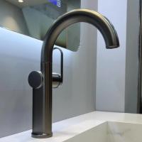Grifo de Lavabo Alto Mezclador de Calor y Frío Montado en la Deck Mejoras del Hogar Herramientas - details 24