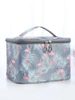 Bolsa De Maquillaje Para Mujer Portátil Impermeable Organizador De Baño De Gran Capacidad Estuche De Cosméticos Con Cierre De Cremallera Para Viajes - details 0