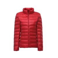 Abrigo de Pato de Tamaño Grande para Mujer Plue 6xl 7XL Ultra Ligero de Plumas Abrigo de Piel con Cierre de Cremallera Para Primavera/Verano Hecho de Nylon y Poliéster - details 1