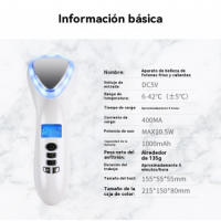 Color de la cara de luz caliente y fría introducción instrumento de elevación y apriete belleza facial fotón rejuvenecimiento instrumento de belleza - details 1