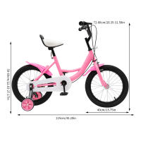 Bicicleta Deportiva para Niños de Acero al Carbono Aleado Estabilizadores Cuero PU Diseño Creativo - details 4