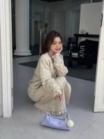 Bolso Baguette de cuero genuino a la moda para mujer, nuevo bolso de hombro informal que combina con todo - details 6