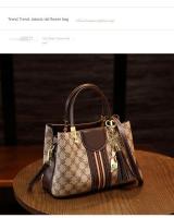 Bolsos de cuero para mujeres 2024 moda 100 bolsos de hombro único bolsos estampados para mujeres - details 13