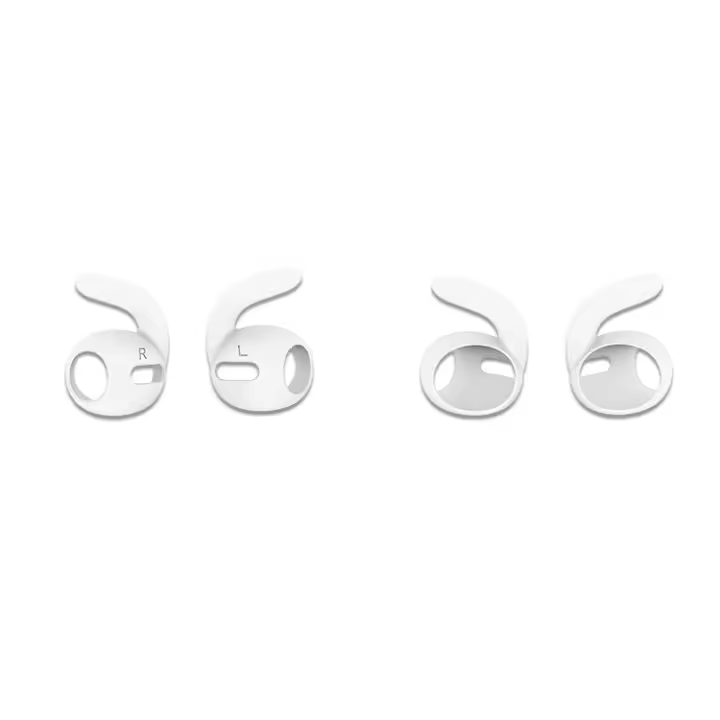 Ganchos de silicona suave para auriculares, cubierta antideslizante para AirPods Pro 2, tapa de gancho de alas para Apple AirPods Pro, accesorios para auriculares - 1