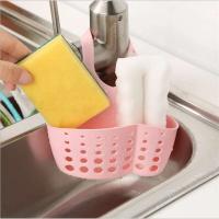 Organizador de Estante de Lavabo de Doble Capa Soporte de Almacenamiento de Jabón y Esponja Colgante de Silicona Accesorios de Organización de Cocina - details 7