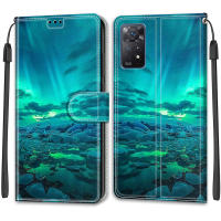 Funda tipo billetera de mariposa para Xiaomi Redmi Note 11 Pro Plus 11S 4G 5G, cubierta trasera protectora de cuero con tapa magnética y ranura para tarjeta - details 32