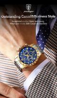 Reloj militar de lujo de alta calidad para hombre, cronógrafo, resistente al agua, luminoso, de pulsera, de acero inoxidable, de cuarzo, con caja - details 14