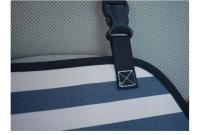 Cubierta de Asiento de Coche para Perros Impermeable Hamaca de Transporte para Mascotas Pequeñas y Medianas Bolsa de Transporte de Mascotas para Coches - details 3