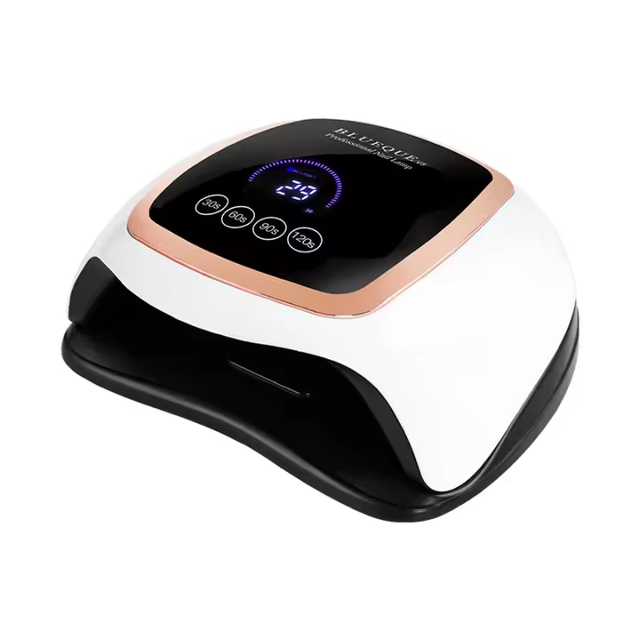 Lámpara de uñas LED UV, lámparas de curado de uñas de 168 W para el hogar y el salón, secador de uñas LED para esmalte de gel con sensor automático/4 ajustes de temporizador, herramientas profesionales de arte de uñas para uñas de manos y pies - 1