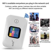 Enrutador WiFi portátil 4G para coche, punto de acceso inalámbrico móvil de 150Mbps, pantalla a Color con ranura para tarjeta Sim, compatible con 10 usuarios - details 1