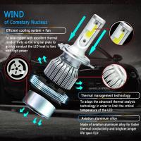 Lámparas De Faros De Coche LED C6 2x H7 H4 Hi/Lo H1 H3 HB3 HB4 9003 HB2 H13 9005 9006 6000K COB 72W 8000LM Universal 12V - details 2