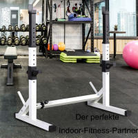 Rcynview Estante de Levantamiento de Pesas Ajustable  Barra de Pull-Up para Gimnasio en Casa - details 1