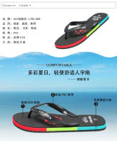 Chanclas de goma para hombre, zapatillas de playa informales al aire libre, sandalias con pasador - details 3