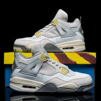 AJ4 conejo gris zapatos de los hombres zapatos de las mujeres deportes zapatos de baloncesto garantía de calidad de un año. - details 7