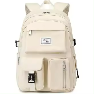 Mochila informal para niñas, mochila para estudiantes, mochila para la universidad, mochila para mujeres y adolescentes, mochila para portátil de 15,6 pulgadas, mochila escolar para viajes, mochila de camping, impermeable, poliéster - 1