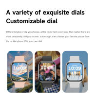 Nuevo Watch10 Reloj de salud para mujer de 1,85 pulgadas Monitoreo del sueño Frecuencia cardíaca y presión arterial Dial personalizado Llamada Bluetooth para Android iOS Pulsera inteligente impermeable para mujer, regalo exquisito 2025 - details 4