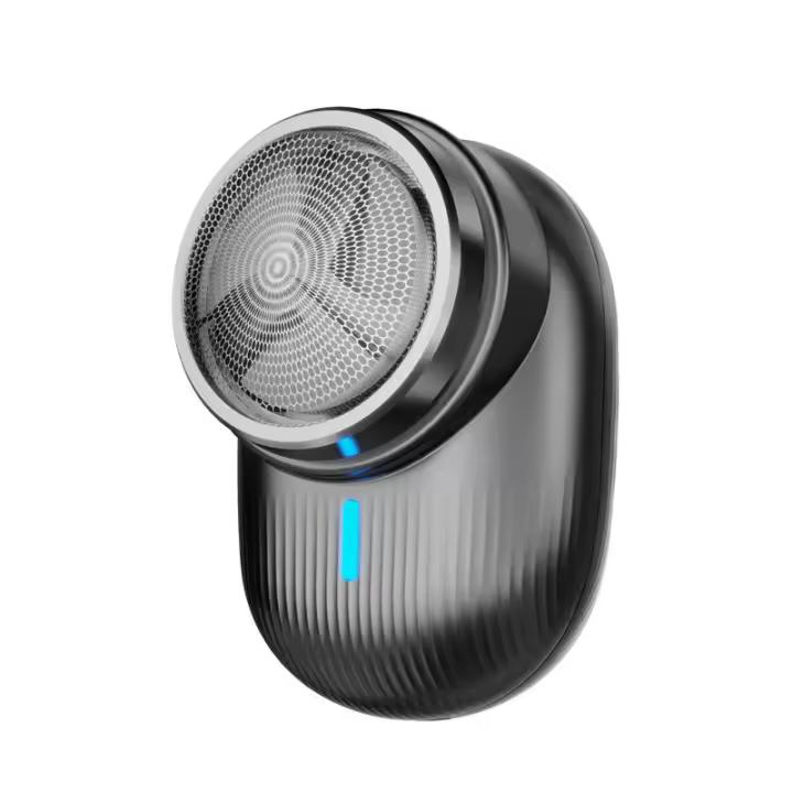 Mini Afeitadora Portátil USB Operada por Batería Impermeable Pequeña Máquina de Afeitar para Adultos Con Pantalla Digital - 1