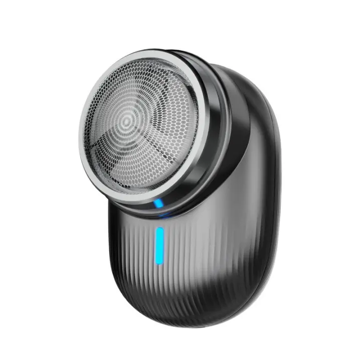 Mini Afeitadora Portátil USB Operada por Batería Impermeable Pequeña Máquina de Afeitar para Adultos Con Pantalla Digital - 1
