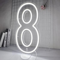 Letrero Digital de Neón LED Moderno Vertical Multifuncional con Cable USB - details 9