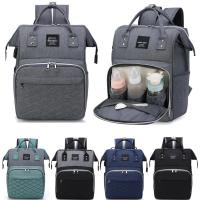 Bolsas de pañales para mamá, bolsa colgante para cochecito de bebé, mochilas para pañales de gran capacidad con cambiador - details 0