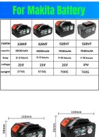 Para Makita.21V 228VF 328VF Baterías recargables de iones de litio. Adecuado para herramientas eléctricas grandes, taladros de pistola y destornilladores. - details 1