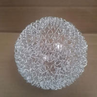Reemplazo de pantalla de vidrio G9 transparente, globo, alambre de aluminio, Agujero exterior de 20mm, cubierta de bombilla G9 para soporte de enchufe de tornillo de 2cm - details 4