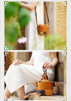 Bolso de Mano Creativo Hecho a Mano Estilo Chino Impreso en Satén para Ceremonia del Té Bolso de Cubo de Doble Uso en Varios Estilos - details 15