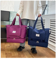 Bolsa deportiva para fitness Separación en seco y húmedo para mujer Ligero de gran capacidad Portátil Bolsa de viaje de corto recorrido Bolsa de equipaje independiente para jaula de zapatos - details 39