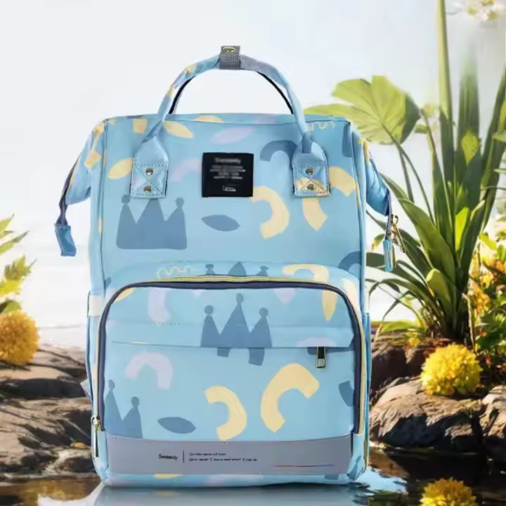 Bolso para mamá, bolso para madre y bebé, nuevo estilo, gran capacidad, ligero, de alto valor, mochila de moda - 1