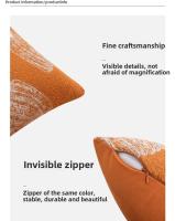 BZ 170.000 Funda de Almohada de Calabaza Chenier Suave Simple Moderna de Halloween - details 2