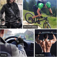 Guantes de ciclismo con almohadilla de Gel, antideslizantes, transpirables, para bicicleta de montaña y de carretera, 1 par - details 16
