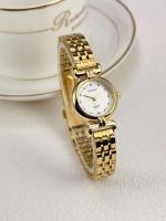 Reloj de Pulsera de Oro Antiguo Estilo Reloj de Mujer de Moda de Alta Gama con Correa de Cuero - details 2