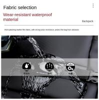 De Vie LExpandable con USB para hombre, bolso de mano aprobado por vuelo para aviones, resistente al agua, duradero, 17 pulgadas, 2025 40 - details 3