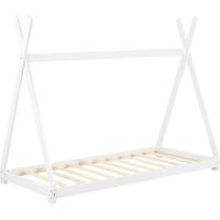 Cama para niños pequeños Cama Infantil 160 x 80cm Estructura Tipi de Madera Pino Color Pino Natural - details 61