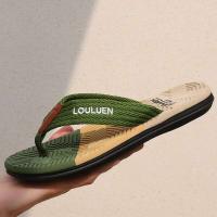 Correas tejidas para hombre para deportes informales y cómodos, chanclas de playa Eva - details 0