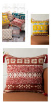 Bonenjoy 1 funda de cojín de estilo bohemio para decoración del hogar, fundas de almohadas con borlas, fundas de cojín de lino y algodón, funda de almohada de 45x45cm - details 11
