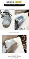 Zapatos informales De malla para mujer, zapatillas Retro transpirables De suela gruesa, De entrenamiento, para verano - details 61